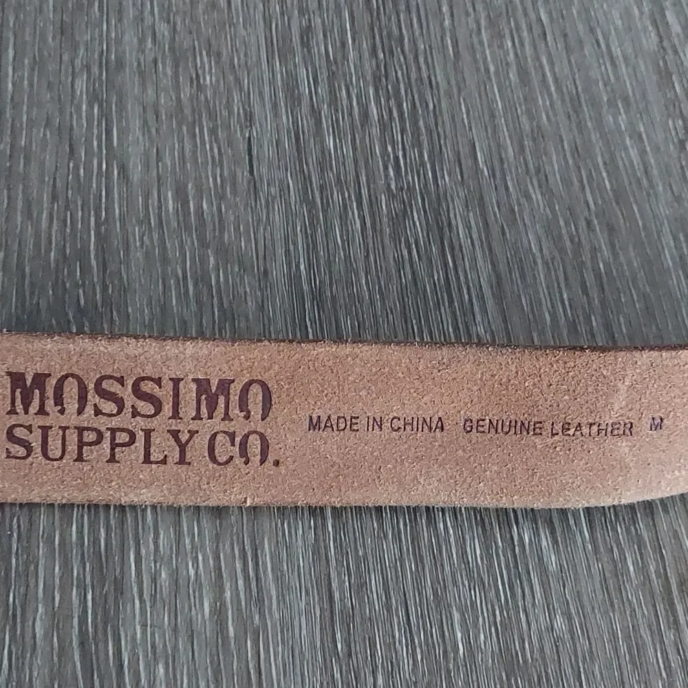 Mossimo Supply Co. Brown Leather Belt Medium